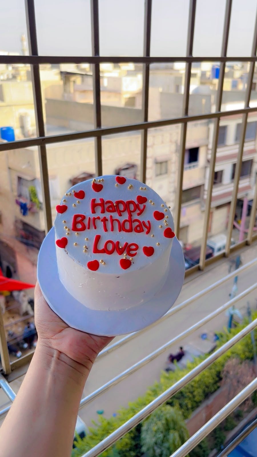 Mini Red Hearts - Bento Cake