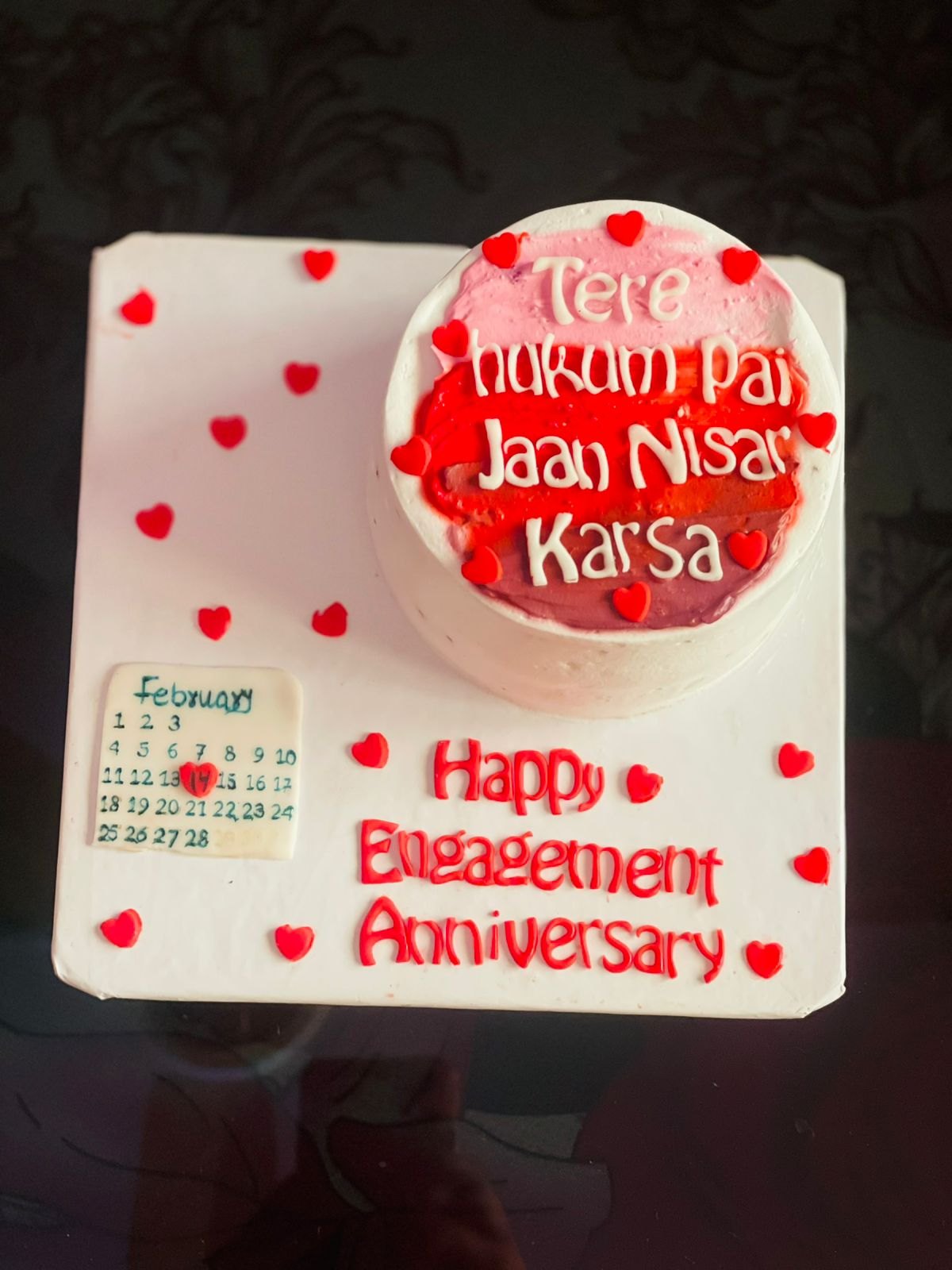 The Date-Keeper Anniversary Cake